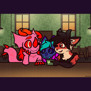 OC Coffee Date (Commission)